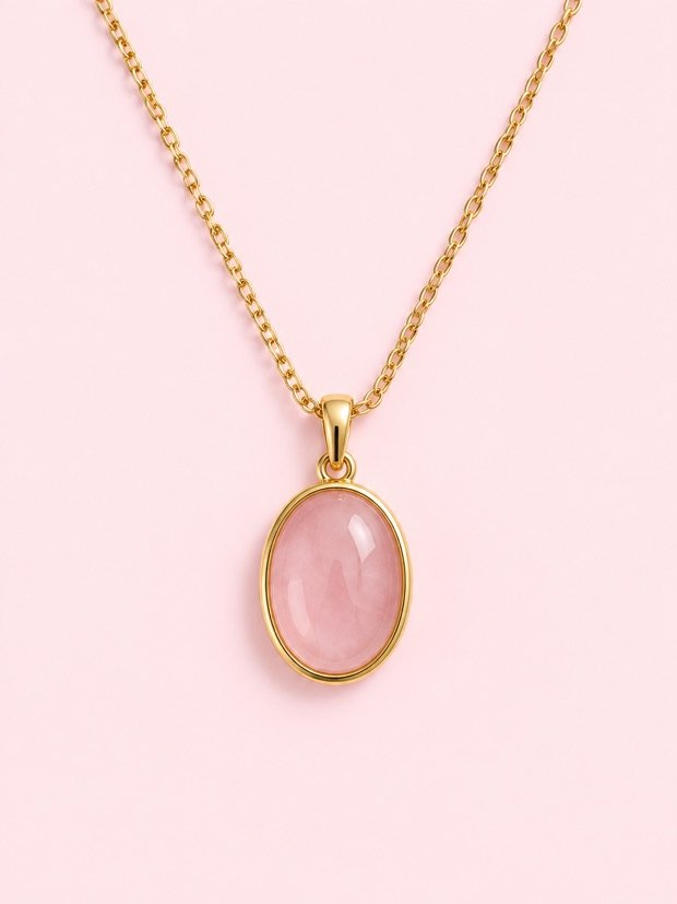 Collier Vendôme en acier inoxydable doré