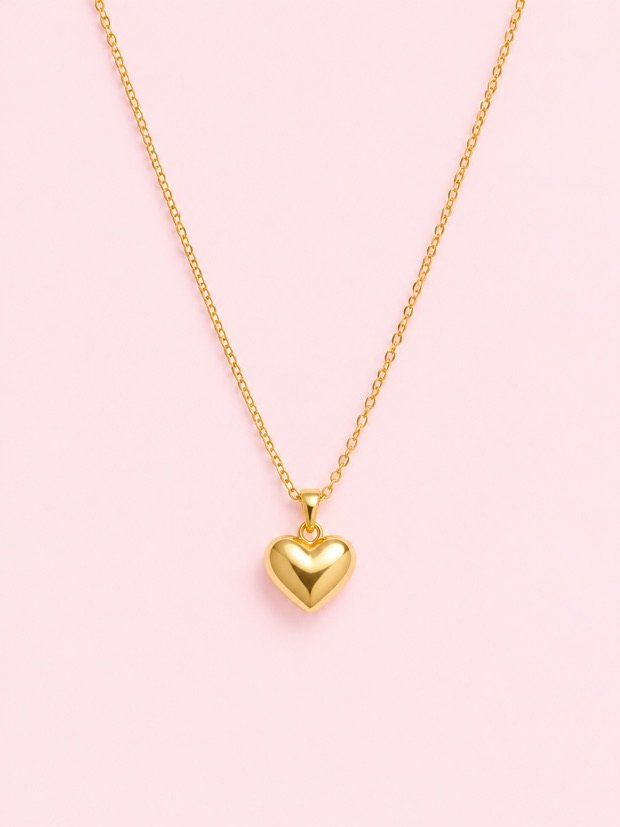 Collier Champs-Élysées en acier inoxydable doré