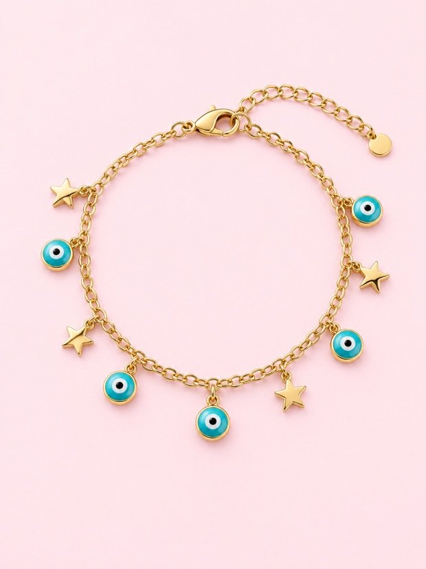 Bracelet Bercy en acier inoxydable doré