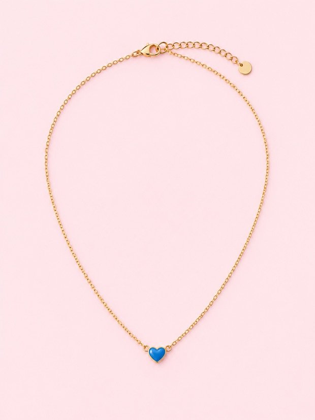 Collier Odéon en acier inoxydable doré