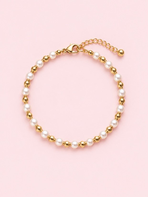 Bracelet Solférino en acier inoxydable doré